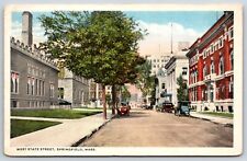 Postcard West State Street, Springfield, Massachusetts Unposted picture