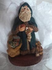 June McKenna Santa St. Nick  Figurine With Bears And Toys. Signed & Dated 1992 picture