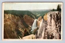 Yellowstone National Park, Lower Falls, Series 6535, Vintage c1915 Postcard picture