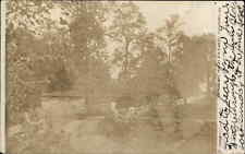 Thurmont Maryland MD Websters Spring House 1907 Real Photo Postcard picture