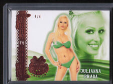 Julianna Prada 2023 Benchwarmer Emerald Archive Shamrock Bronze Foil #4/4 picture
