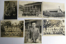 Lot of 6 WW2 Japanese Army Photos: Soldiers, Swords, Colonel, Family, Showa picture