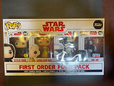 Funko Pop Star Wars First Order Four Pack Costco Exclusive BB-9E Snoke Kylo Ren picture