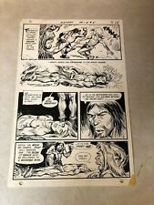 ANTHRO #5 original art 1969 PUNCH TO FACE knocked out BREW 1969 POST Dc picture