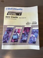 Phone Book New Castle PA 1997 1998 Bell Atlantic White Pages Yellow Pages picture