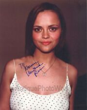 Beautiful Christina Ricci actor vintage hand signed autograph photo picture
