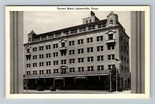 Gainesville TX, Turner Hotel & Coffee Shop, Texas c1940 Vintage Postcard picture
