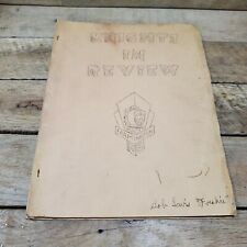 FARMINGTON MO MISSOURI 1942 - 1943 HIGH SCHOOL YEAR BOOK FARMINGTON KNIGHTS picture