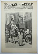 ANTIQUE Harper's Weekly September 16, 1893 Sherlock Holmes/The Greek Interpreter picture