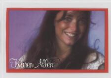 1982 Screen Magazine Red Border Mix Tape Cover Idol Stars Karen Allen 0cp0 picture