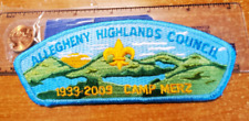 BSA Allegheny Highlands Council 2003 