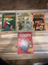 LOT OF 4 VINTAGE DELL COMICS BOOKS WALT DISNEY  Goofy picture