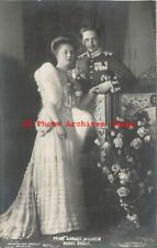 German Royalty, RPPC, Prince August Wilhelm & Princess Alexandra picture