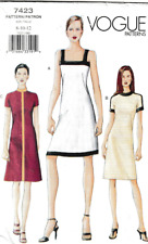 Vogue Pattern 7423, c2001, Misses Dress; Size 8-10-12, FF picture