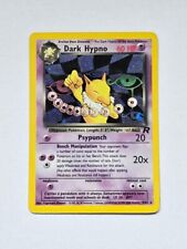 Dark Hypno 9/82 Team Rocket Rare Holo Pokemon Card WOTC 2000 - Light Play picture