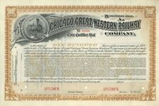 Chicago Great Western Railway Co. - Specimen Stock - Specimen Stocks & Bonds picture