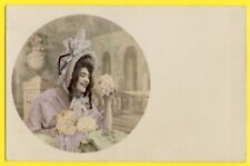 cpa FRANCE 1900 Superb WOMAN Elegant HAT The Woman Stylish Hat picture