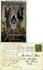 St Anne's Shrine Fiskdale Massachusetts mailed 1937 picture