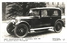 1922 VAUXHALL 14/40 AUTOMOBILE real photo postcard rppc CLASSIC ANTIQUE CAR picture