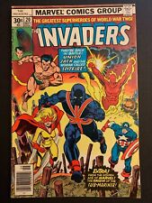 Invaders 20 GD-VG (see descrip) -- 1st Full App. of Union Jack II Marvel 1977 picture