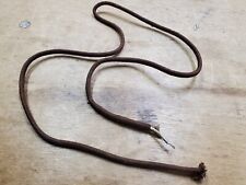 Antique Western Electric Candlestick Telephone Handset Cloth Cord 2 Wires Shield picture