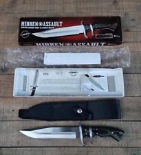 New Gil Hibben's Tactical Assault Combat & Hunting knife w/Leather Sheath GH5025 picture