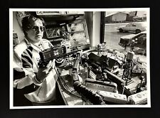 1989 Malden MA Lionel Trains Hobbies Unlimited Store Owner Jerry Giordano Photo picture