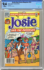 Archie Giant Series 551 CBCS 9.4 Josie & The Pussycats Innuendo Cover (1985) picture