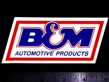 B & M Automotive Products - Original Vintage 1970's Racing Decal/Sticker picture