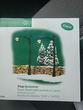 Classic Street Lights Department 56 Snow Village Christmas Accessories R5S1 picture
