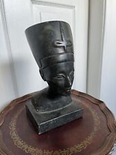 Vintage Rare Stone Nefertiti Statue picture