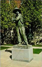 New York Postcard: Sandlot Kid Statue at Doubleday Field, Cooperstown, NY picture