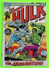 The Incredible Hulk #159 Marvel Comics 1973 Herb Trimpe. The Abomination VG/F. picture