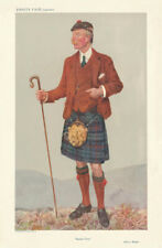 VANITY FAIR SPY CARTOON Peter Mackie 'Restless Peter' Whisky Distiller 1908 picture
