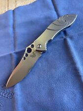 Benchmade 635 Mini Skirmish Blackwood Folding Knife Rare Discontinued picture