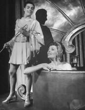 Actor Donald Buka and actress Jarmila Novotna performing in a - 1940s Old Photo picture
