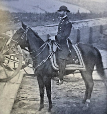 1912 Vintage Illustration General William Tecumseh Sherman on Horseback picture