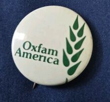 Vintage Oxfam America Boston Pin Button Charity picture