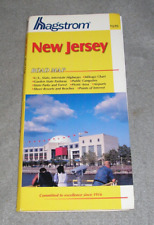 Hagstrom NJ  New Jersey Map Roads Interstate Highways Large Color Foldout 2002 picture