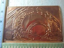 Postcard Copper Engraved Card picture