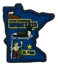 Minnesota Land of 10000 Lakes Multi Color Fridge Magnet picture