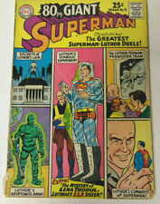 Superman 80 Pg Giant #11 GD 1965 DC Comics Luther Toyman Prankster Team picture