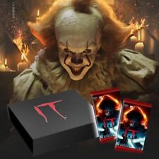 OFFICIAL IT WB Horror Trading Cards Premium Hobby Box 6 Pack+Card brick Sealed picture