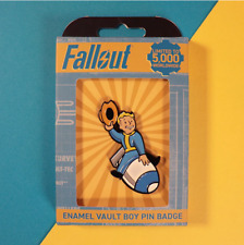 🚀 Official Fallout Limited Edition Vault Boy Pin Badge (only 5000 worldwide) picture