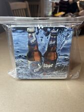 labatt blue light coasters canada imported man cave 25pc NIP beer barware rare picture