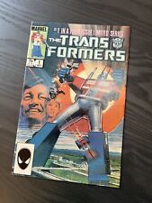 Transformers #1 Marvel Comic Book 1984 Used Good picture