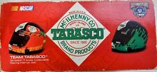 Pair of Nascar Todd Bodine Tabasco Miniature Racing Helmets picture