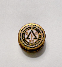 VINTAGE MANSFIELD OH COUNCIL MASONIC R & SM ROYAL & SELECT MASTER LAPEL PIN B83 picture