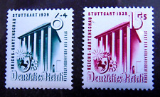Original Nazi Germany THIRD REICH 1939 STUTTGART stamp set MNH picture