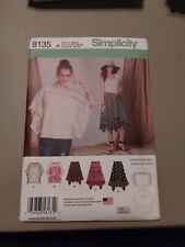 Simplicity Sewing Pattern 8135  Size XS-S-M-L-XL  🧵UC FF  🪡Skirt & Tunic picture